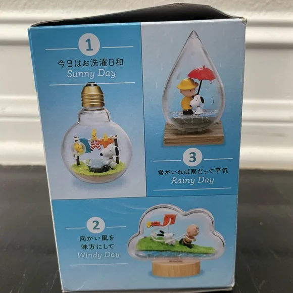 Snoopy Weather terrarium - number 2 Windy Day - Picture 10 of 15